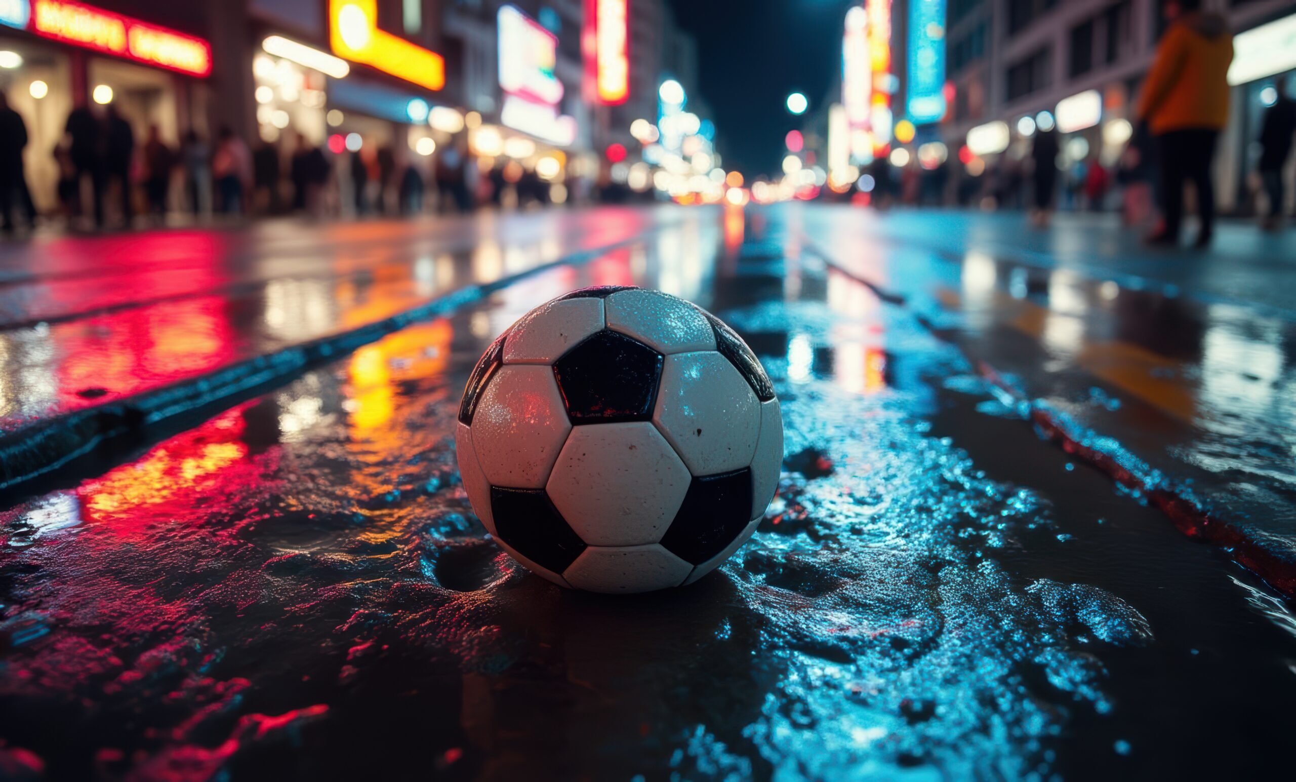 Spielplan & Spieltag – Fußball bei Nacht