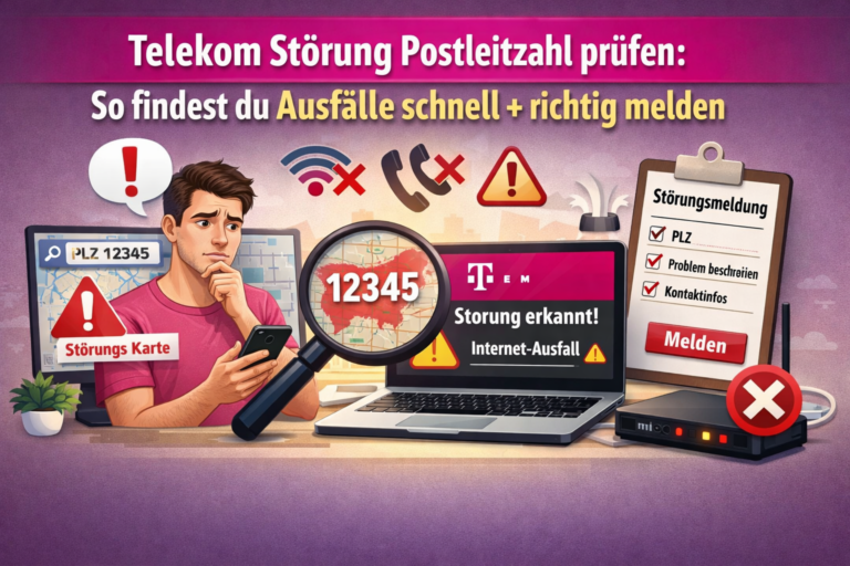Telekom Störung Postleitzahl
