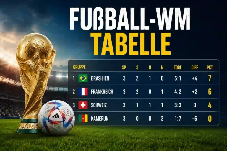 fußball-wm tabelle